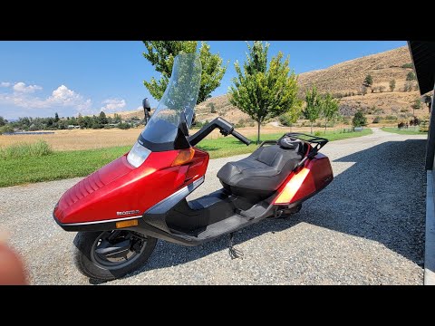 Thumbnail for Honda Helix Scooter cn250 Front Wheel Removal by Honda CN250
