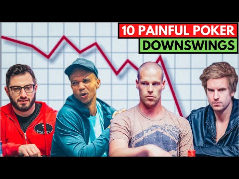 10 BIGGEST POKER DOWNSWINGS OF ALL TIME  | PAINFUL POKER LOSES