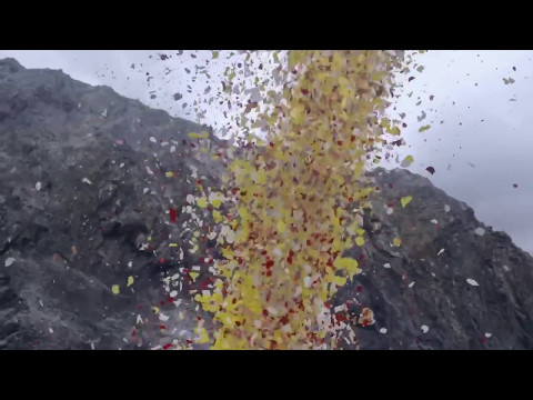 Sony 4K TV advert - Volcano