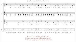 Passereau | Il est bel et bon [á 4; Ensemble Clément Janequin & Dominique Visse]