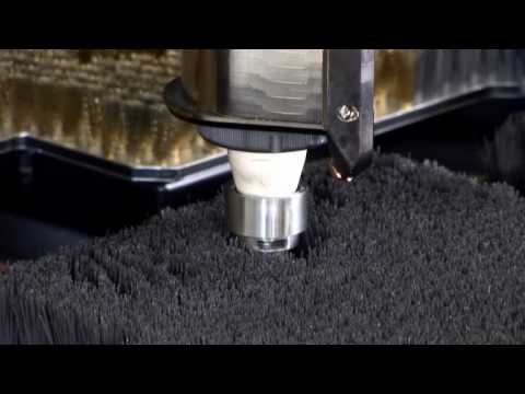 TRUMPF Stanz-Laser-Bearbeitung: TruMatic 7000 - Funktionsweise des automatischen Düsenwechslers