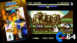 C64 SNK vs Capcom Stronger Edition (Alpha) - PAL 50fps