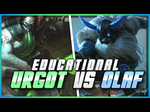 Educational Grandmaster Urgot vs Olaf !