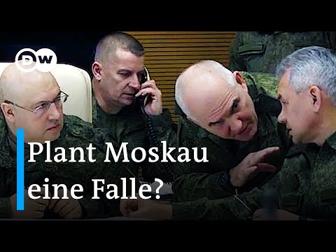 Russland ordnet Abzug von Truppen aus Cherson an | DW Nachrichten