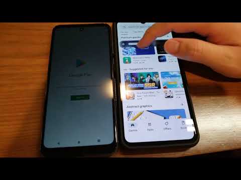 Moto G Power 2022 - Defective display (very dim) example