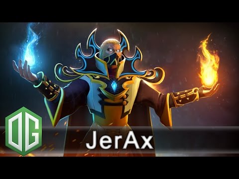 OG.JerAx Invoker Gameplay - Ranked Match -  OG Dota 2