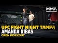 UFC Tampa: Amanda Ribas Open Workout Highlights - MMA Fighting