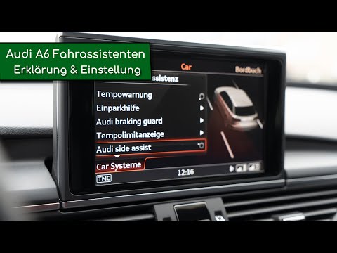 Audi A6 Fahrassistenten: Erklärung & Einstellungen / C7 / 4G / Tutorial / Quicktipp