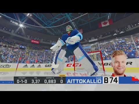 NHL™ 22   Tipos Extraliga   4.zápas  semifinále   HK Nitra - HK Dukla Ingema Michalovce