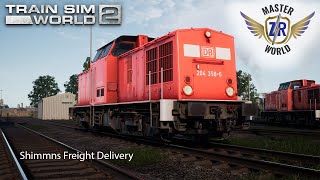 Shimmns Freight Delivery - Main Spessart Bahn - BR 204 - Train Sim World 2