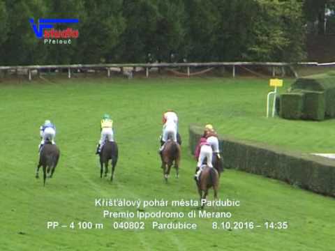 8. 10. 2016 - 5. dostih - Křišťálový pohár města Pardubic – Premio Ippodromo di Merano