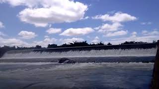 preview picture of video 'This is the first check dam of kaveri river. It's also Hassan district arkalgud taluk Konanur !'