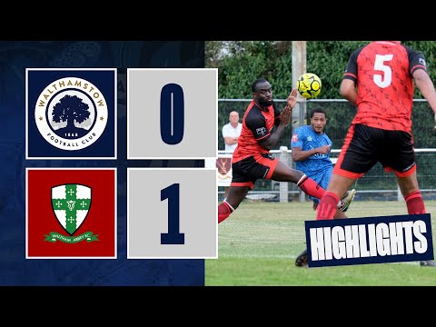 Walthamstow 0-1 Waltham Abbey - Match highlights
