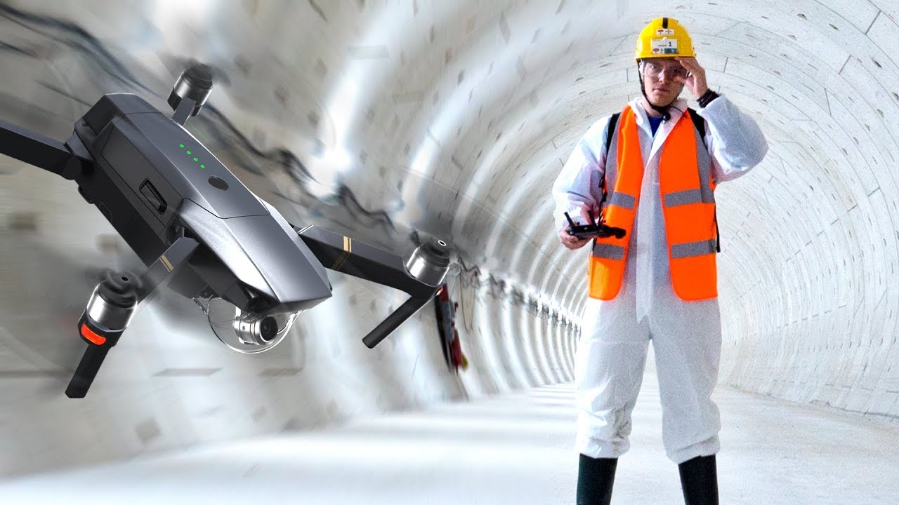 J'AI PILOTÉ MON DRONE DANS UN TUNNEL !