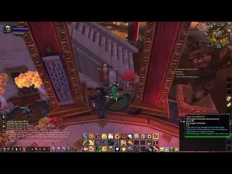 Mist of Pandaria August Celestial reputation guide and daily quests.