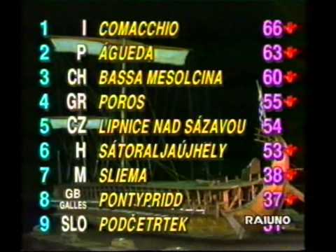 GIOCHI SENZA FRONTIERE 1994   10° Puntata da Poros  8°-9°-10° gioco