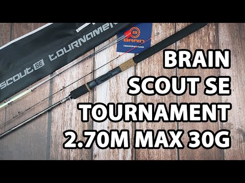 Фідер Brain Scout SE Tournament 2.70m max 30g 2sec (+3 вершинки)
