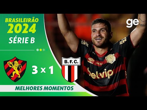 Gols e lances de Sport x Botafogo-SP