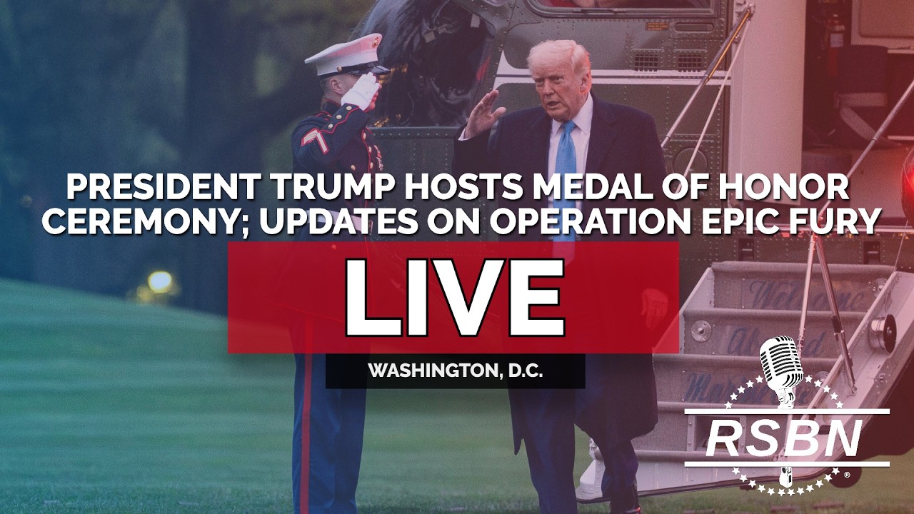LIVE: Updates on Operation Epic Fury; President Trump Medal of Freedom Ceremony; & More - 3/2/26