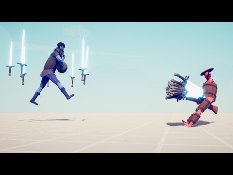 JEDICASTER vs EVERY UNIT - Totally Accurate Battle Simulator TABS