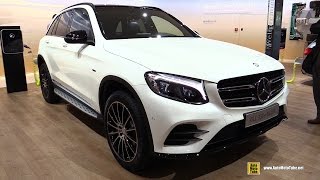 2016 Mercedes GLC 350e 4Matic Plug in Hybrid-Exterior,Interior Walkaround-2015 Frankfurt Motor Show