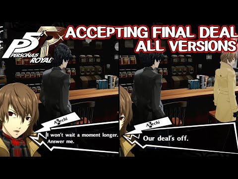 Accepting Final Deal All Versions - Persona 5 Royal