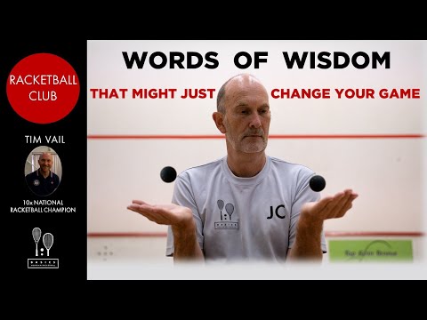 Words of Wisdom from Tim Vail for Squash57 club players