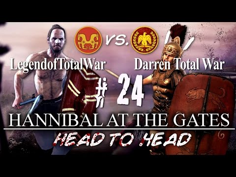 Total War: Rome II Hannibal at the Gates Head to Head - Arevaci vs Rome - Part 24