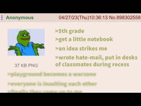 Anon EXPELS 3 fellow classmates because of PRANK - 4chan greentext stories