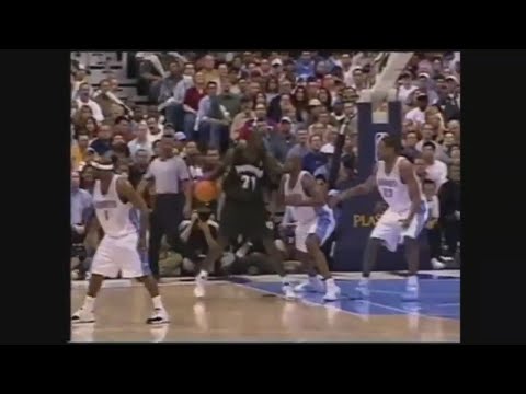 Kevin Garnett 24 Points 8 Ast @ Nuggets, 2004 Playoffs Game 3.