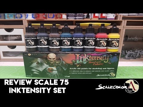 Paints Review: Scale75  Inktensity Set