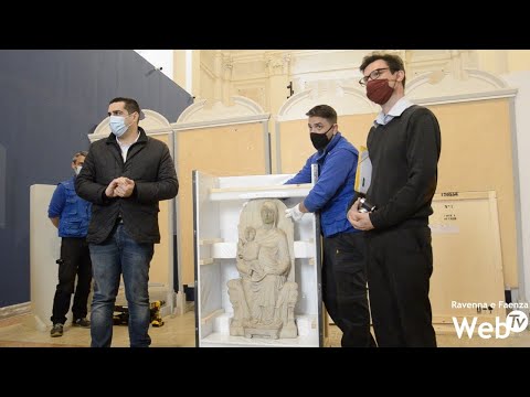 Dopo 160anni torna da Louvre a Ravenna la Madonna in Trono con Bambino:proteggeva sarcofago di Dante