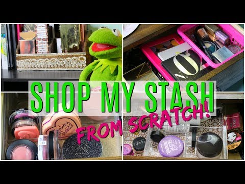 SHOP MY STASH! My Everyday Makeup Drawer Shopped from Scratch!