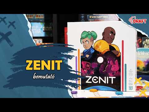 Kétszemélyes korongozás | Zenit társasjáték bemutató - :: DRAFT :: Társasjáték vlog