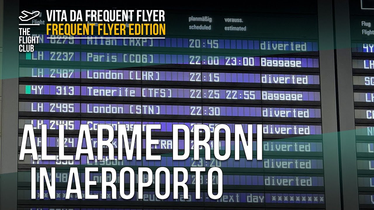 Allarme droni in aeroporto, ecco cosa è successo