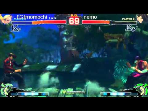 SSF4 AE: Momochi (Yun) vs Nemo (Yang) - Godsgarden 4