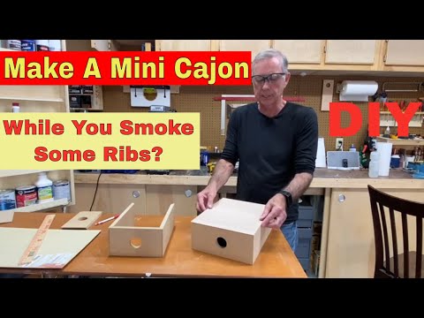 How To Make A Mini Cajon Drum