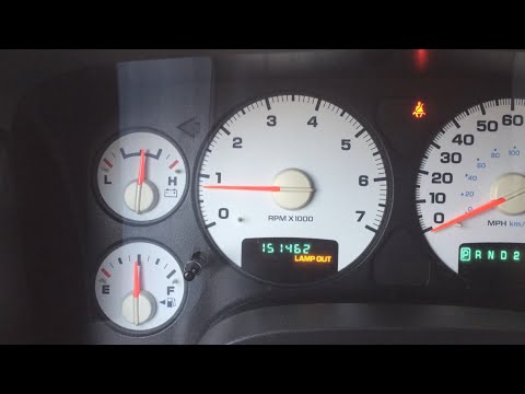 YouTube video about: How to disable lamp out light on dodge ram?