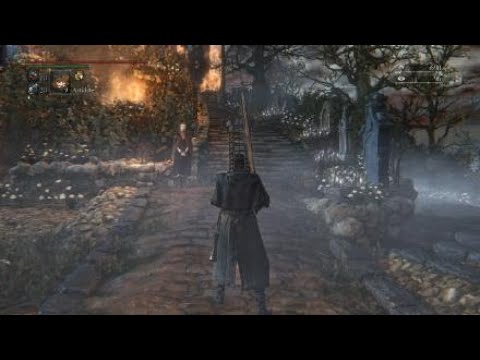 Bloodborne 100% Walkthrough Part 34 MERGO'S WET NURSE BOSS-No Commentary