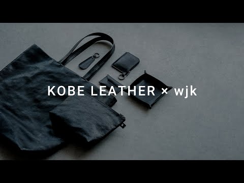 KOBE LEATHER × wjk mini wallet