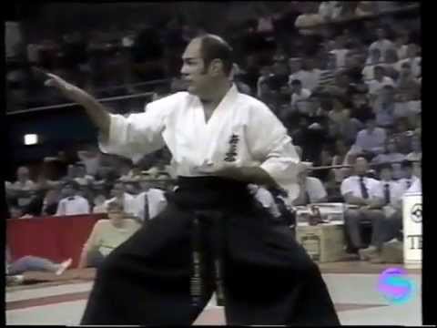 Hanshi Steve Arneil At Crystal Palace Kyokushinkai Karate1989