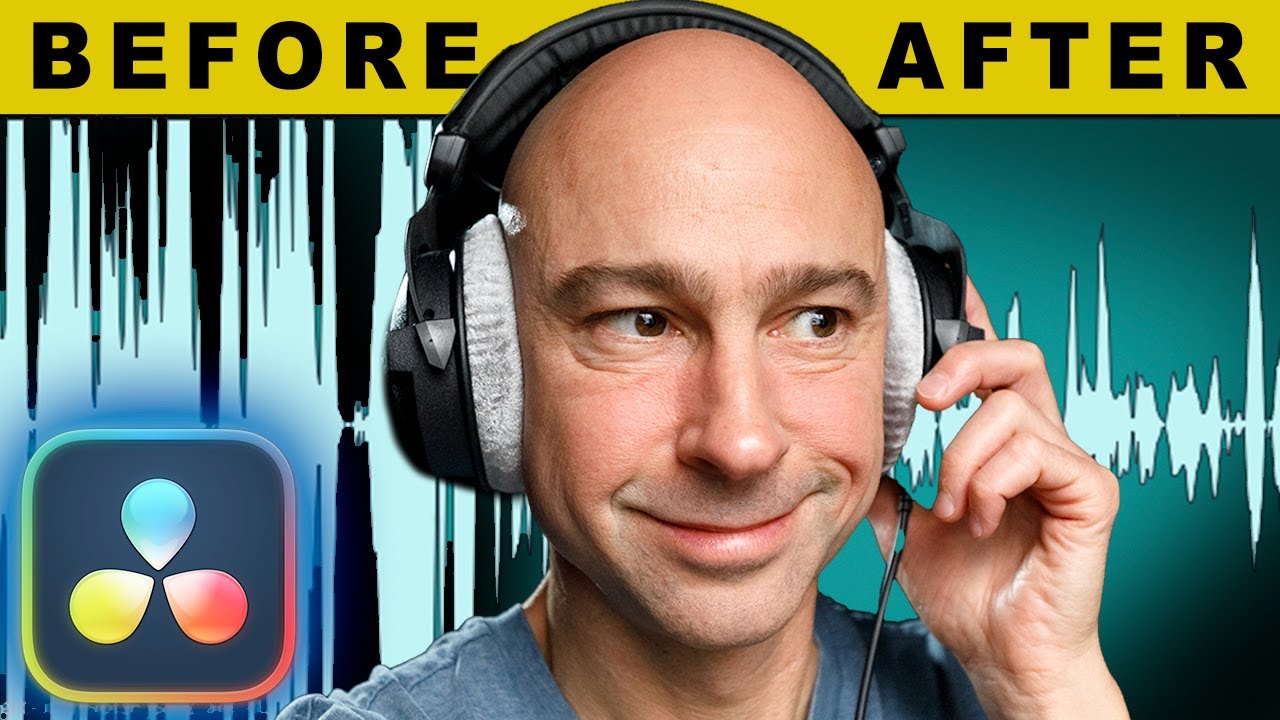 3 Tips to REMOVE Audio Background NOISE in DaVinci Resolve 18 (Free & Studio)