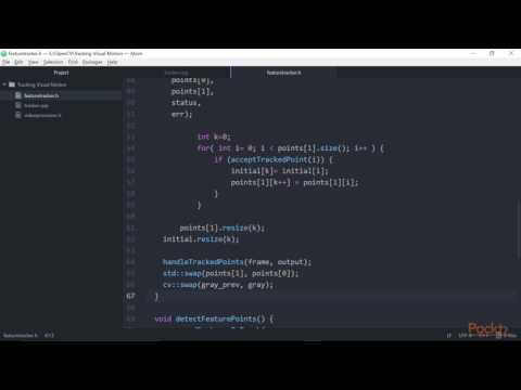 OpenCV 3 – Advanced Topics in CVAP Tracing Feature Points in a Video | packtpub com