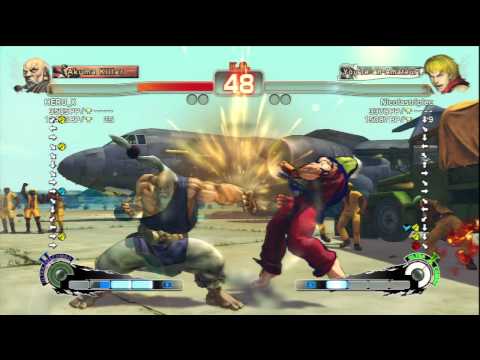 HERU_X [Gouken] Vs Nicolastriplec [Ken] SSF4 AE Online Ranked Matches - PSN