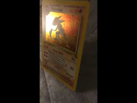 First Edition, Holographic Kabutops
