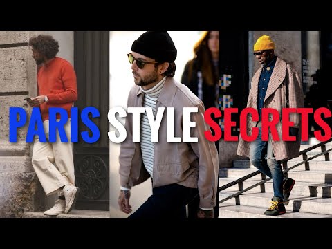 How To Dress Like A Parisian Man | Timeless French Style Secrets
