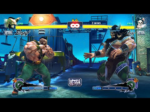 Zangief vs Hugo - Epic Fighting Game (Very Hard) | 4K UHD Gameplay