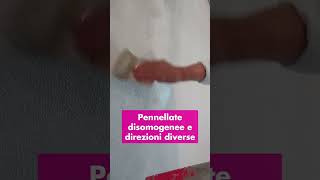 Tutorial: pareti del salotto effetto sabbiato con biancoSand® #shorts