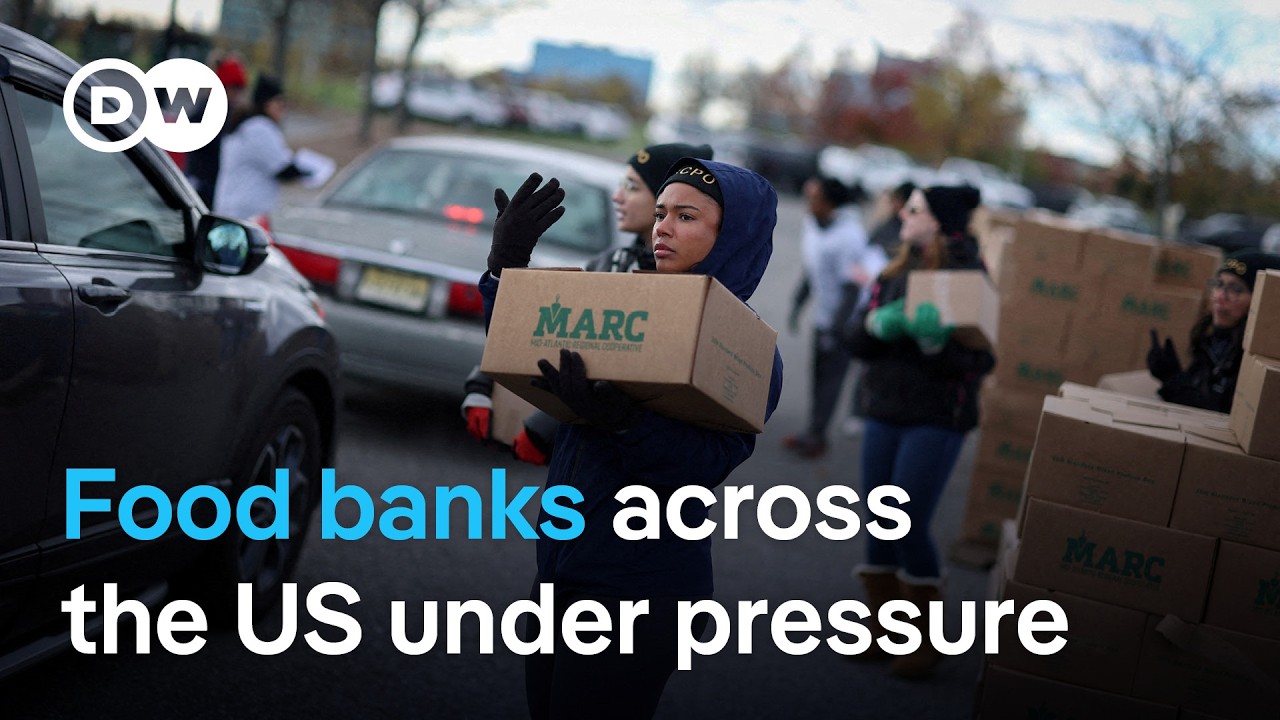 US food banks strain under surging demand due to SNAP freeze | DW News