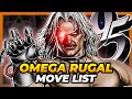 OMEGA RUGAL MOVE LIST The King Of Fighters 95 KOF95